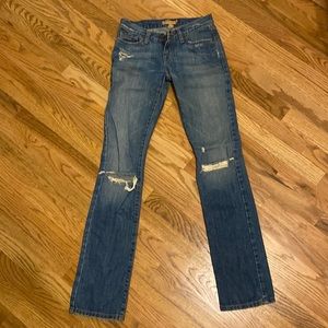 A&F Women’s straight leg jeans